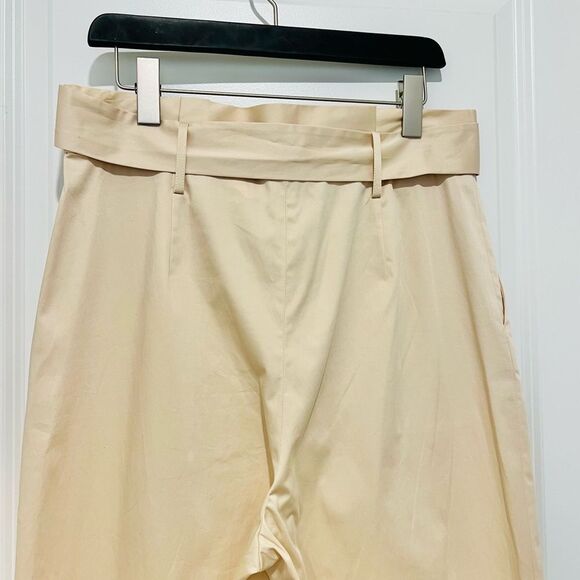 Antonio Melani Women's Trouser High Rise Wide Leg Paperbag Belted Wait Sz. 12 - Picture 8 of 11